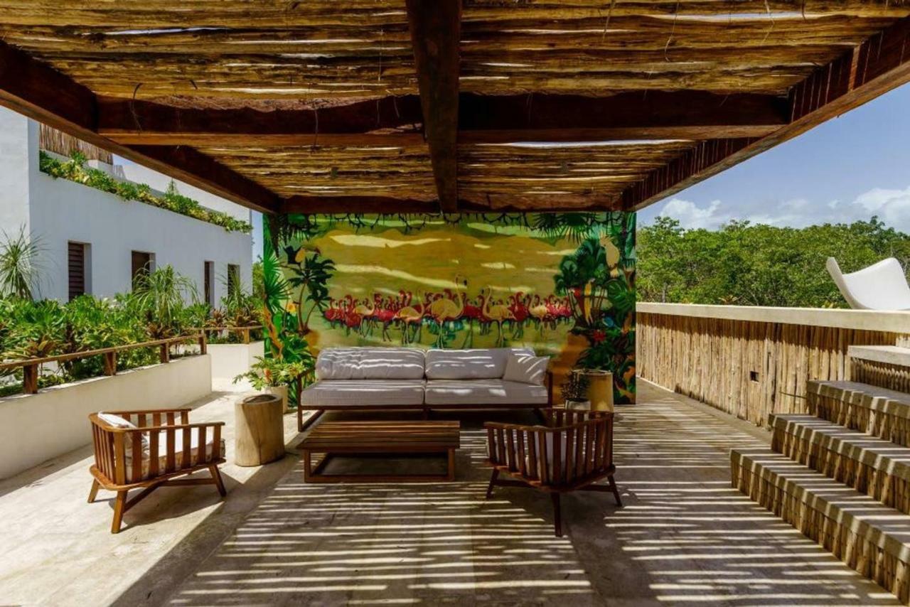 Jungle Luxury In Private Residential Area & Stunning Rooftop By Stella Rentals Tulum Exterior foto